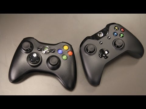 Xbox One vs. Xbox 360 Controller Comparison