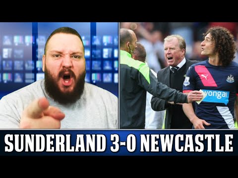 SUNDERLAND 3-0 NEWCASTLE | A FUCKING JOKE!!!