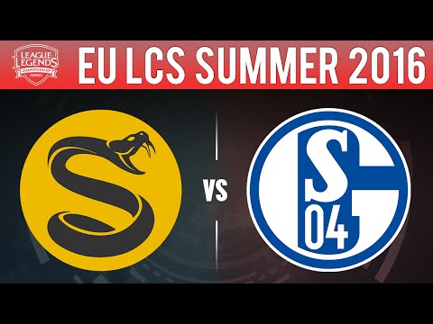 SPY vs S04, Game 2 - EU LCS 2016 Summer W2D1 - Splyce vs FC Schalke 04