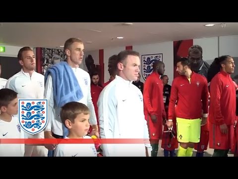 Tunnel Cam - England v Portugal (2016 Friendly) | Inside Access