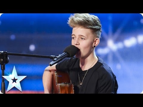 14 Year old songwriter Bailey McConnell impresses with his own song | Britain's Got Talent 2014