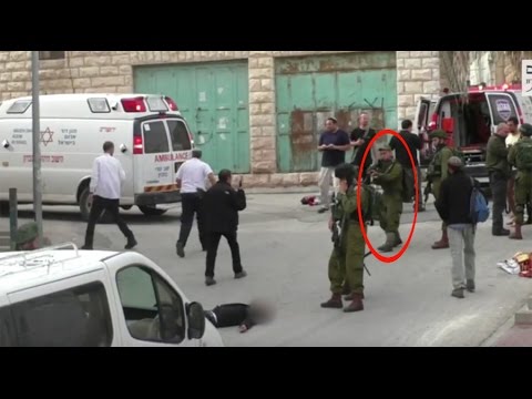 IDF soldier executes wounded Palestinian stabbing attacker (GRAPHIC)