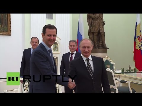 Russia: Syrian President Assad in Moscow for talks with Putin