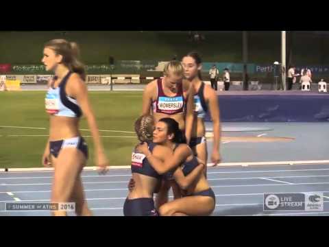 Women U20 100   2016 Australian Junior Athletics Championships