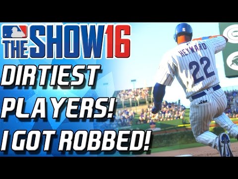 DIRTY PLAYS! DIRTY BASEBALL! I GOT ROBBED! - MLB The Show 16 Diamond Dynasty