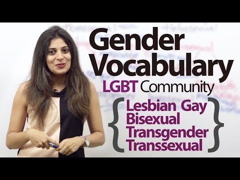 Gender Vocabulary (Talking about the LGBT community) – Free Spoken English Lesson