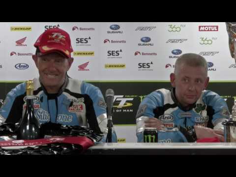 TT 2016 Sure Sidecar Race 1 - Press Conference