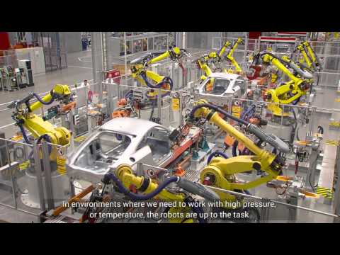 FANUC Industrial robots at AUDI Hungary