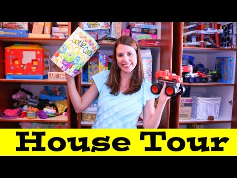 HOUSE TOUR & Toy Collection, Baby Room, Kids Dollhouse & Toys!!!! By DisneyCarToys