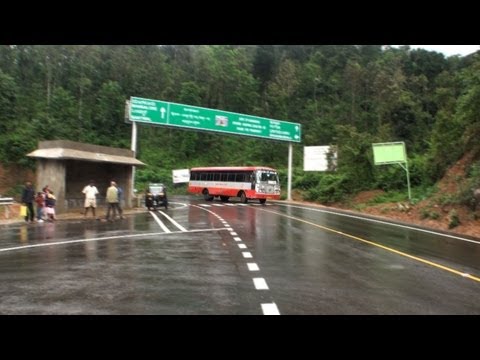 Hairpins on the way to Madikeri, Karnataka