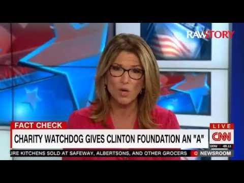 CNN's Carol Costello fact check Gina Louden's Clinton Foundation claim