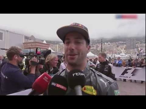 F1 2016 Monaco GP - Daniel Ricciardo's Post-Race Interview