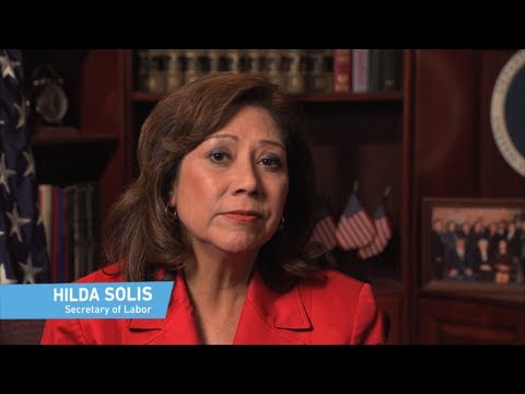 My First Job: Secretary of Labor Hilda Solis