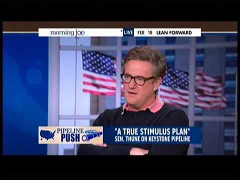 Thune Joins MSNBC's "Morning Joe" on Min. Wage Debate