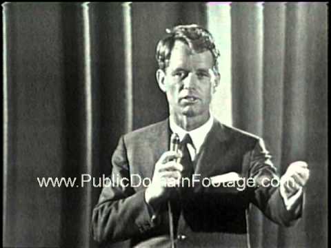 Robert F. Kennedy speech at Columbia University 1964  - RFK speaking