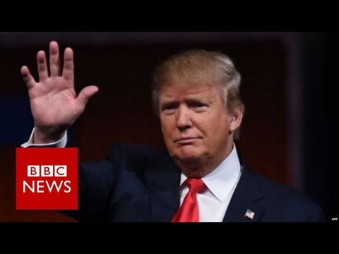 Donald Trump's response to Orlando shooting - BBC News