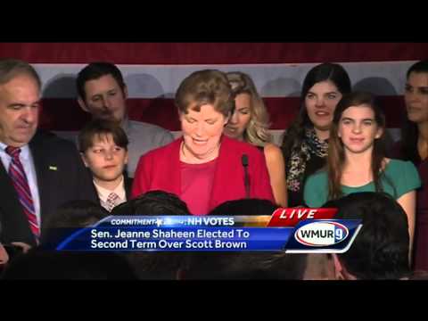 Raw Video: Jeanne Shaheen delivers victory speech