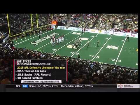 2015 Arena Bowl XXVIII Jacksonville Sharks at San Jose SaberCats