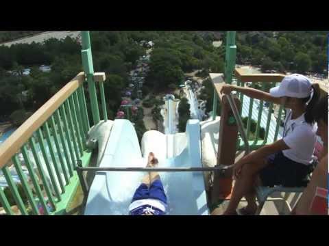 Disney World's Blizzard Beach with POV Video on Summit Plummet HD