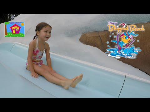 DISNEY'S BLIZZARD BEACH WATERPARK Family Raft Worlds Longest WaterSlide Best Vacation Kids Review