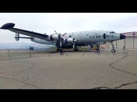 EC-121 (Lockheed Superconstellation) engines start at KCNO