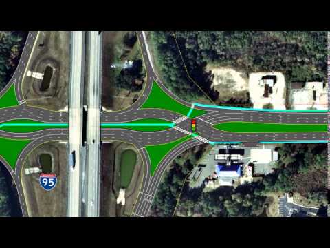 FDOT Diverging Diamond Interchange