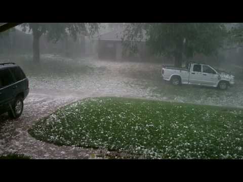 Oklahoma City Hail Storm May 16, 2010 by Aaron Snow