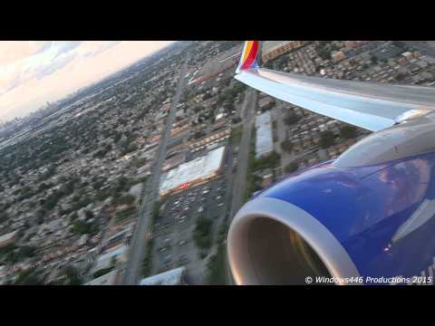 Southwest Airlines Boeing 737-800 N8606C Takeoff from Chicago Midway