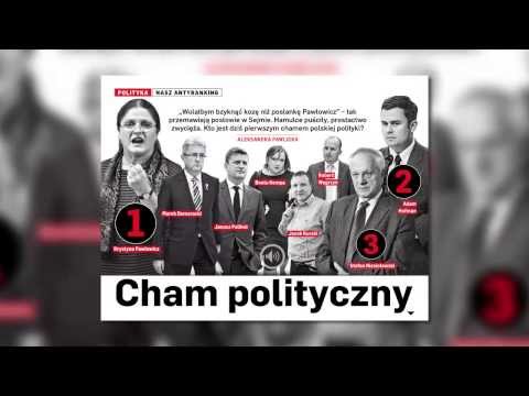 "Kto jest największym chamem polskiej polityki?" | Newsweek 5/2014