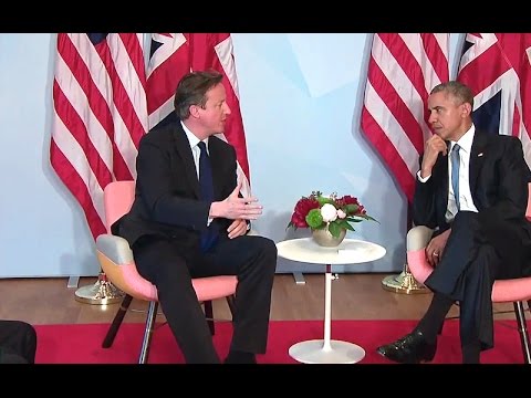 President Obama's Bilateral Meeting with Prime Minister Cameron of the United Kingdom