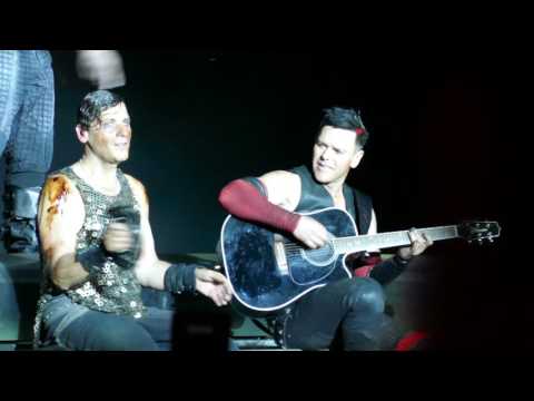 Rammstein LIVE Ohne Dich (acoustic version) - Vienna, Austria 2016