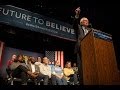 Bernie Sanders campaign rall in  Chicago, Illinois 2/26/2016