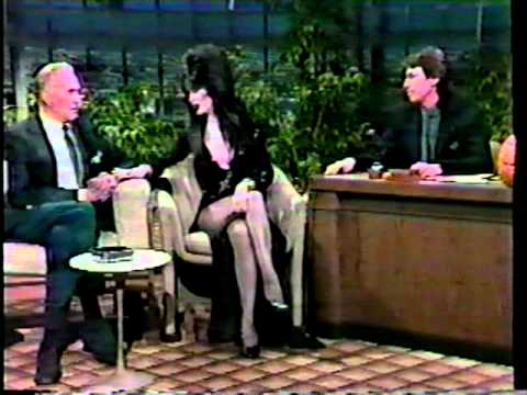 Elvira Mistress of the Dark -  Vincent Price 1986 Tonight Show   - David Brenner hosts