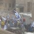 Demonstrators outside the court-house in Tel Aviv
Photo credit: Human Rights Defender Group