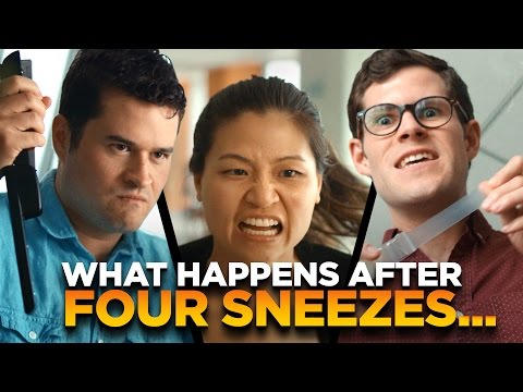 After Four Sneezes the World Turns Against You