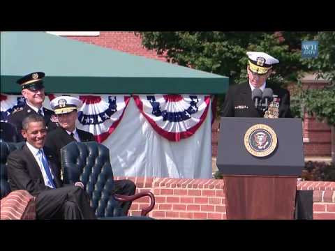 President Obama Welcomes New Joint Chief of Staff Chairman