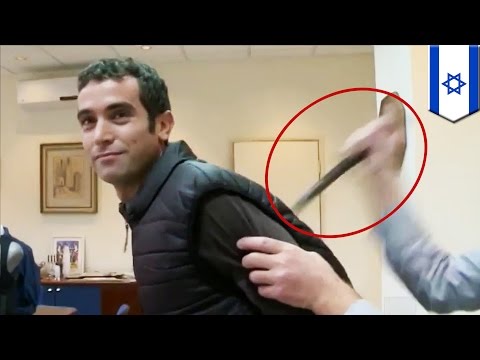 Stab-proof vest fail: Reporter volunteers to test knife-proof vest, gets stabbed in back - TomoNews