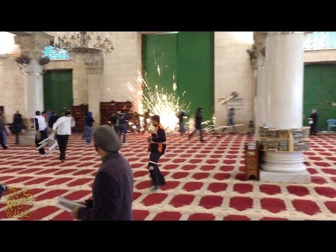 Israel Attacks Al-Aqsa Mosque 2014