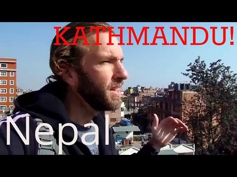 Exploring Kathmandu, Nepal in the Himalayas