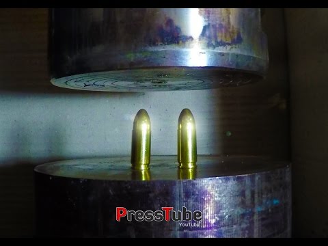 Hydraulic Press | Different Bullets | Fusing Together