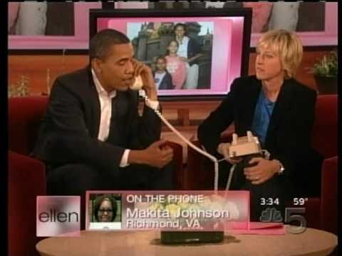 Barack Obama on Ellen: Balancing Family