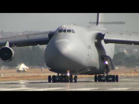 USAF C-5 Galaxy up close takeoff at Abbotsford