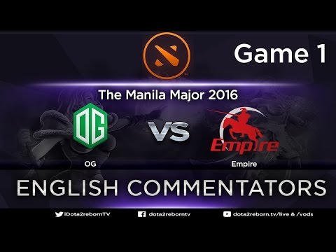 OG vs Empire, Manila Major 2016, Group B, game 1