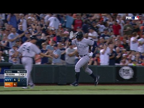 A-rod ties game with two-run HR, 2,000th RBI