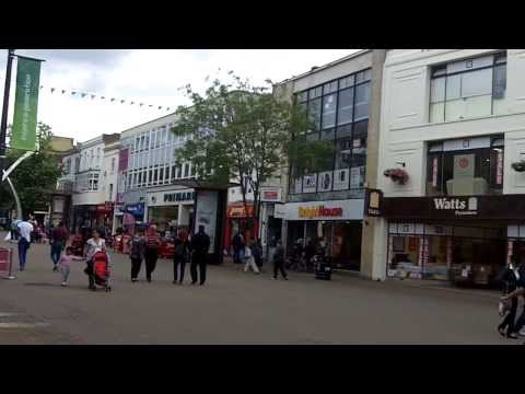 Town Centre and Shops, Northampton.