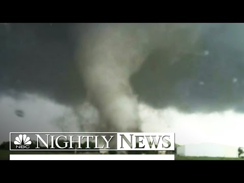 Violent Tornado Causes Major Damage Amid Outbreak in Oklahoma | NBC Nightly News