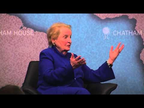 The Power of Diplomacy US and EU Approaches -- Madeline Albright