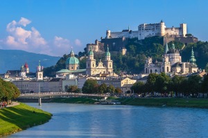 Built on salt: Salzburg, Austria.