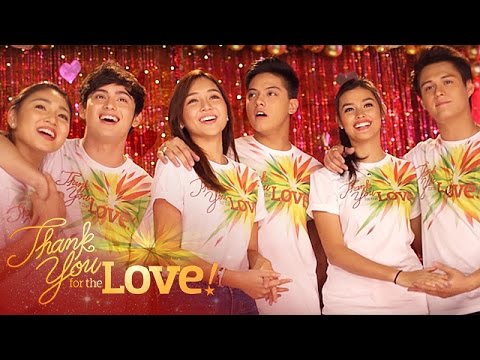 ABS-CBN Christmas Station ID 2015 "Thank You For The Love" Recording Music Video