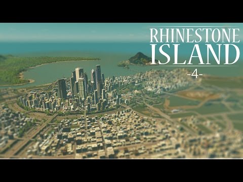 Cities Skylines - Rhinestone Island [PART 4] "Downtown Country Club"